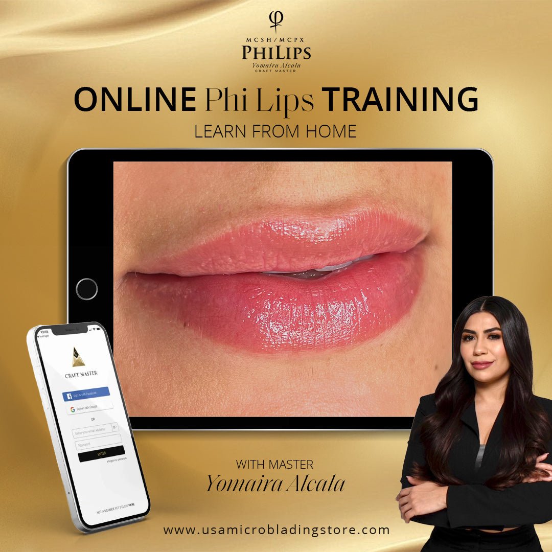 Curso Phi Lips Micropigmentacion de Labios – USA Microblading Store